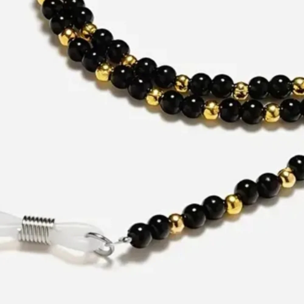HANDCRAFTED GLASSBEAD/Chain BOHO EYEGLASS CHAIN